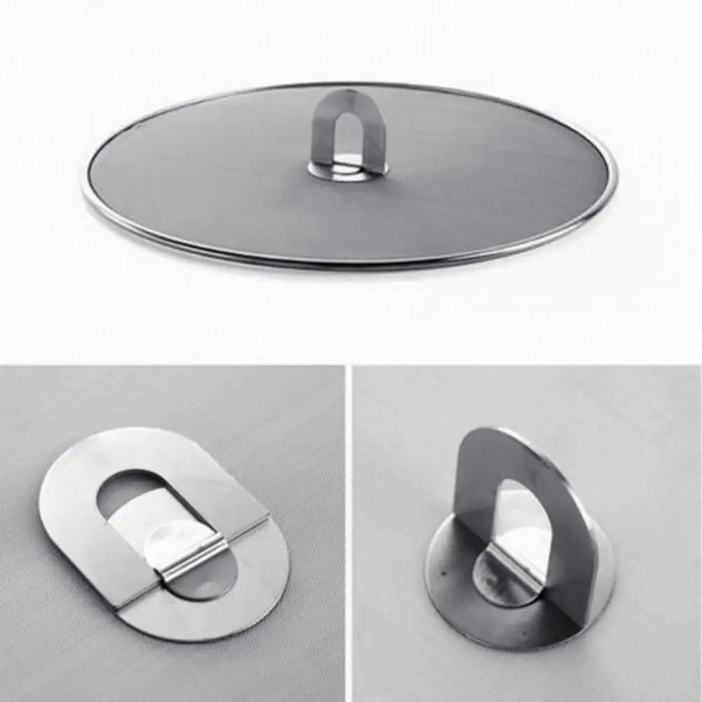 Pot lid Oil Proofing Splatter Screen Oil Proofing Foldable Handle Stainless Steel Pot Lid Filter Splash Guard Pots for kitchen