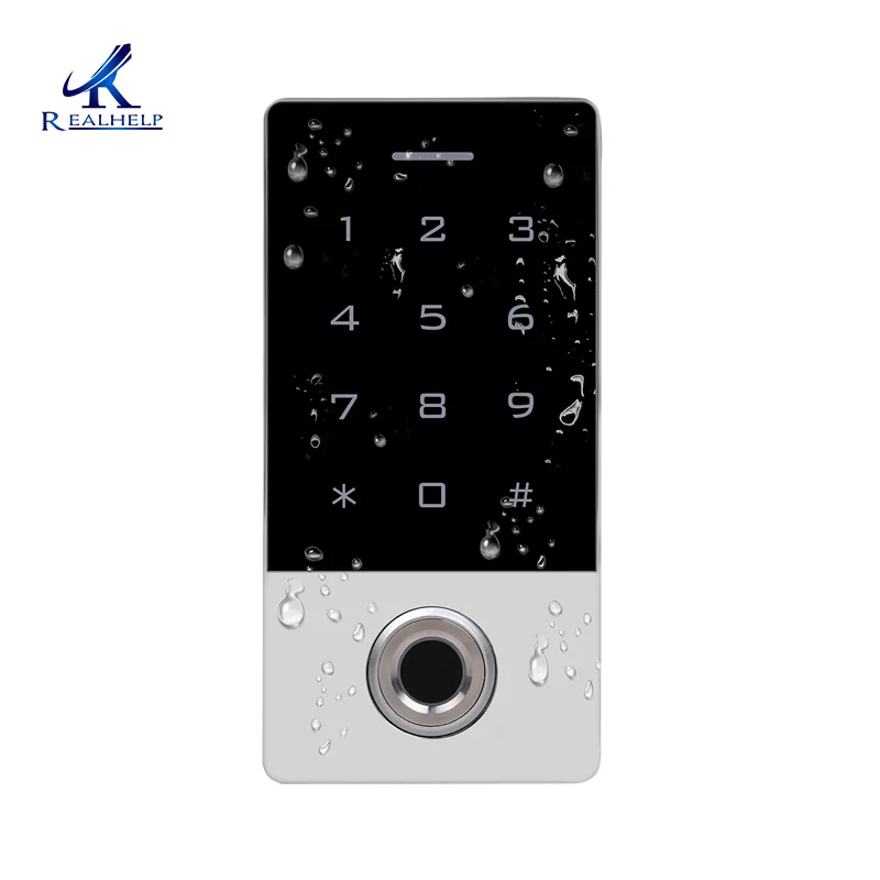 High Quality  Access system fingerprint reader Wiegand26 Reader Fingerprint Access Control Card System IP68 Weatherproof