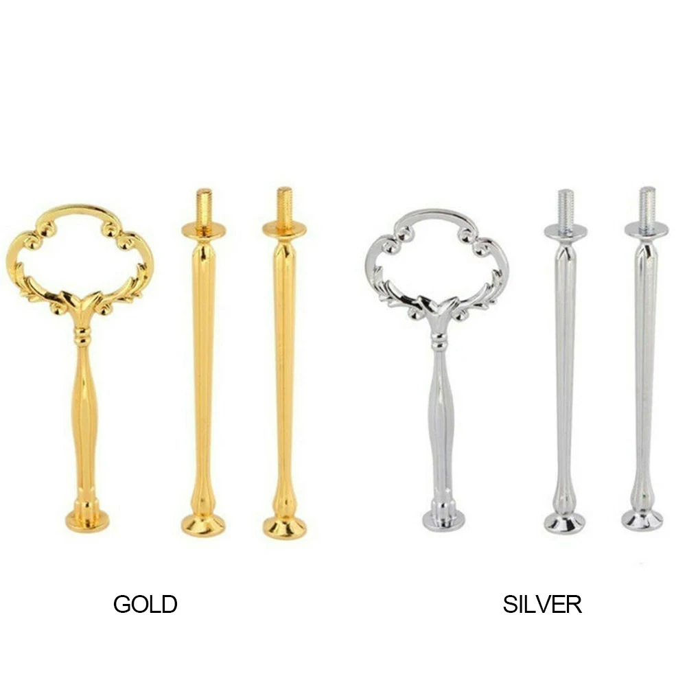 3 ярусные вечерние инструменты для декора, аксессуары для дома, держатель для торта, кекса, кухни, Свадебный поднос, стержень, мини-тарелка, подставка, ручка
