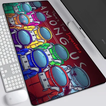 

Among Us Gaming Mousepad Computer Padmouse 900x400mm Large Mouse Pad Keyboards Mat for LoL Csgo Christmas Gift for Boys