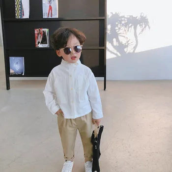 

2020 Korea style baby girls boys t-shirt spring fashion cotton kids boys top 1-6t