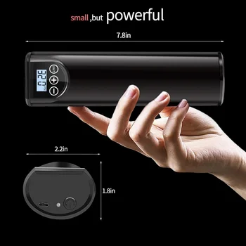 

Air Pump 150PSI USB Charging Wireless Car Inflatable Pump 12V Inflator Air Compressor LED Light for Bicycle Motor Tires Balls