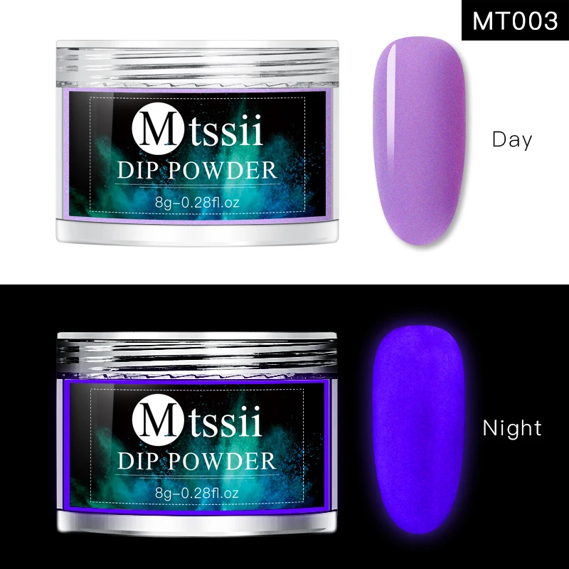 Mtssii Chamelon Dip порошки для ногтей зеркальный эффект окунания блеск украшение натуральный сухой без лампы Лечение ногтей маникюр декор - Цвет: HHS03695