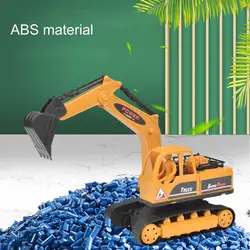 Coche de juguete para niños, vehículo de construcción con Control remoto, absorción de impacto, duradero, excavadora para exteriores