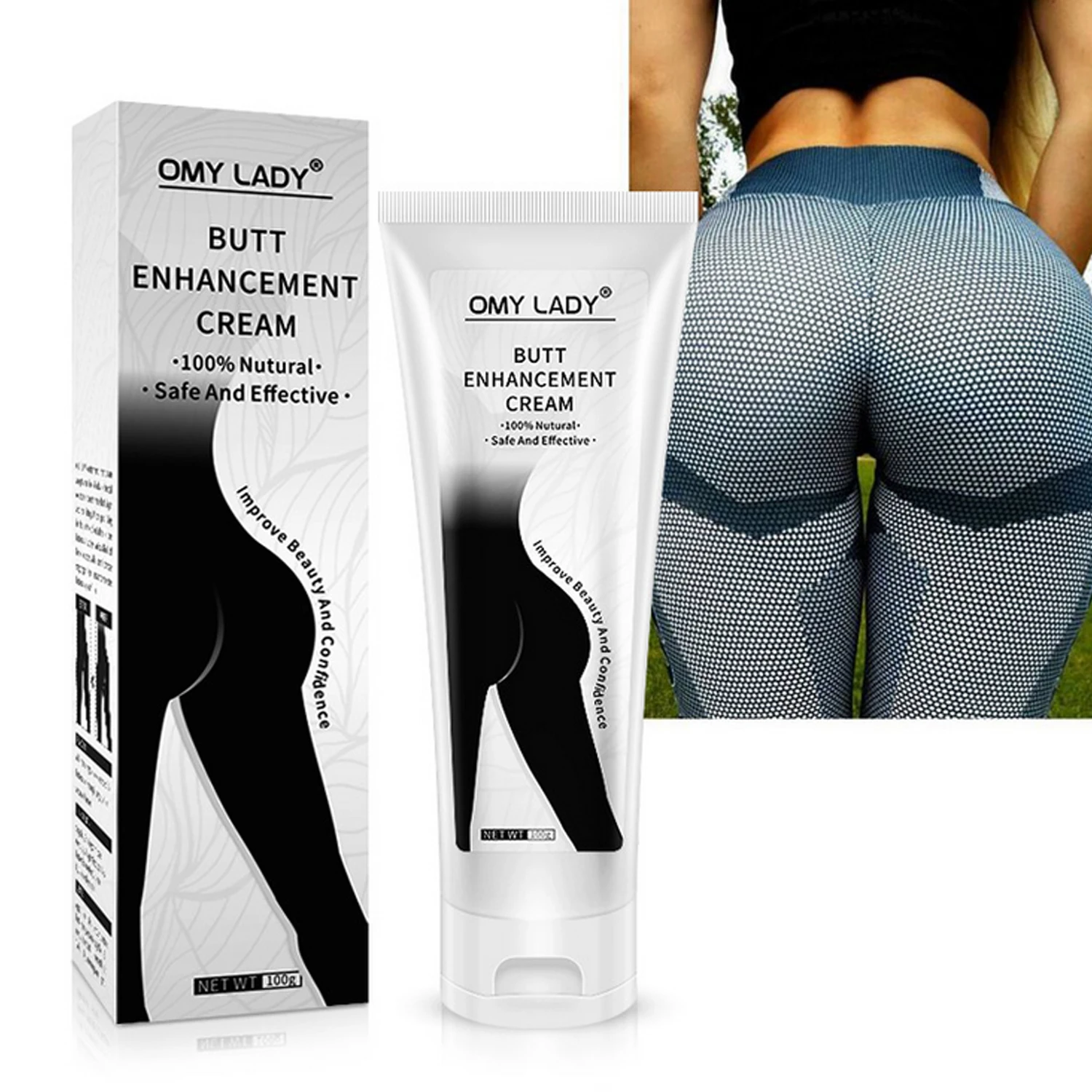 

Buttocks Butt Enhancement Hip up Massage Lifting Cream for Improving Hip Sagging Dropping Grain Buttocks Beauty Supplies 100g