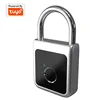 Fingerprint Padlock Tuya APP Bluetooth Waterproof Smart Lock USB Rechargeable Security Keyless Lock for School Locker Gym ► Photo 3/6