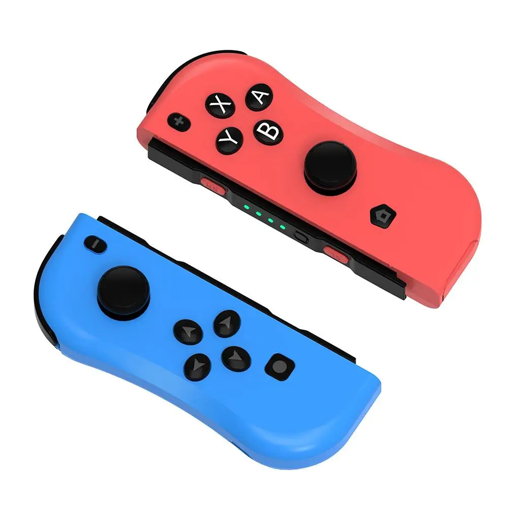 СВЕТОДИОДНЫЙ беспроводной bluetooth-контроллер для консолей NS Joy-Con джойстик игровые контроллеры с вибрацией и сенсорными функциями