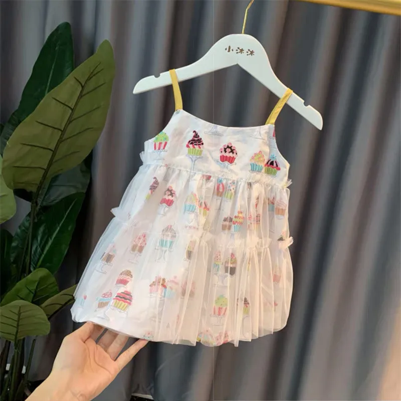 cream baby dress
