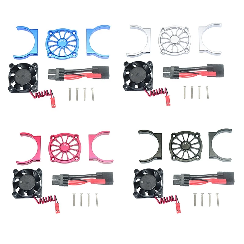 

Remote Control Car Parts Motor Cooling Fan for 1/10 TRAXXAS E REVO 2.0 RC Car Part Multi-Color Accessories
