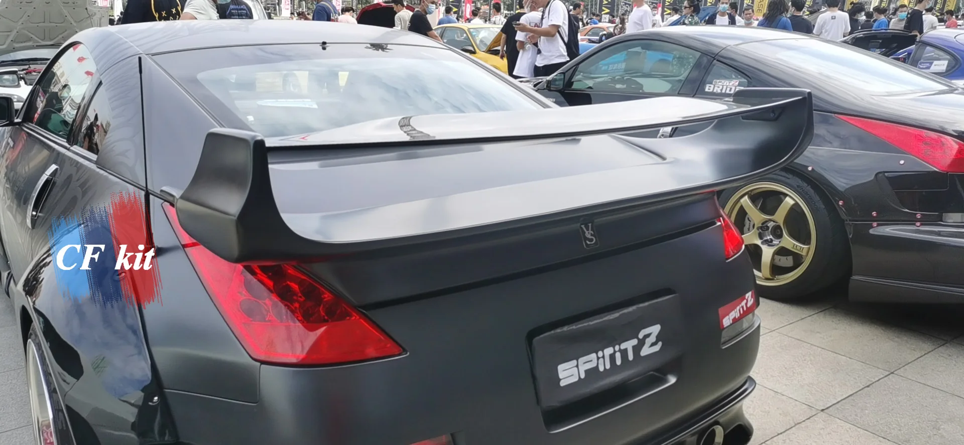 日産350Z 2009-2015用リアスポイラー、オートチューニングパーツ、リア 