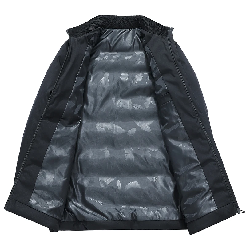 Batmo winter new arrival high quality Stand collar parkas men,Men's casual keep warm jacket coat,size L-4XL
