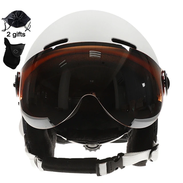 US $15.97 LOCLE Goggles Ski Helmet Integrally-molded Snowboard Helmet Men Women Skating Skateboard Skiing Hel