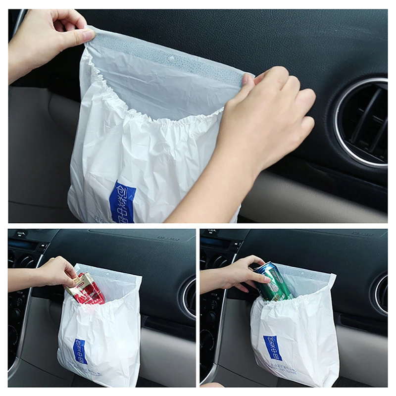 Мешок для мусора для заднего сидения автомобиля, для автомобилей Портативный авто мусорный бак с защитой от протечек пыли держатель