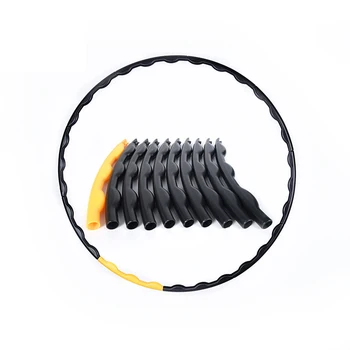 

Detachable Ten Sections Massage Sport Hoop Adult Abdomen Exercise Body Workout Ring Circle Fitness Hoop Equipments Loose Weight