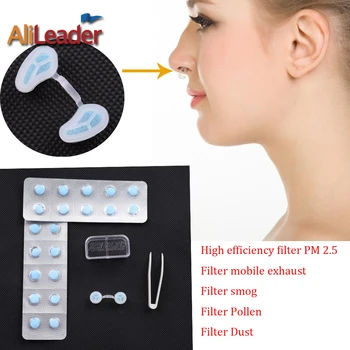 

For Health Nose Mask Invisible Mask Nose Filters - Haze Pm2.5 Flu Allergy Protection With Pit Stopper Nose Filter High Quality