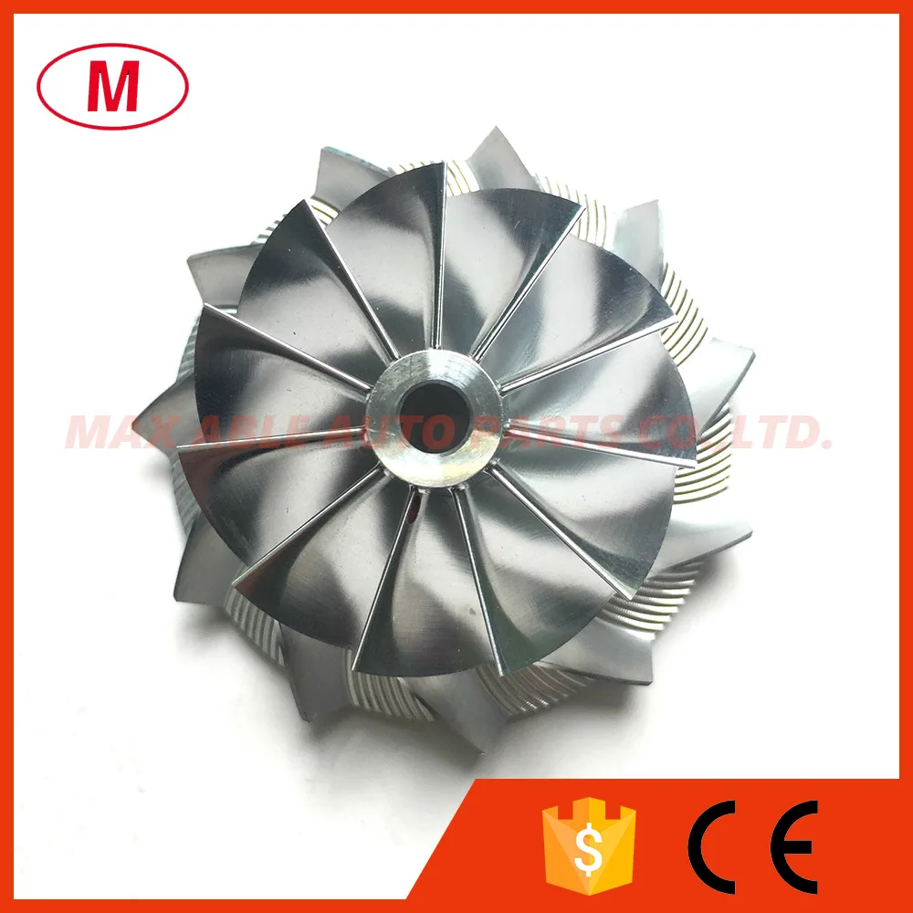 GT15-25 729612-0005 38 62/52 19 мм 11 + 0 лопастей высокая производительность турбо алюминий