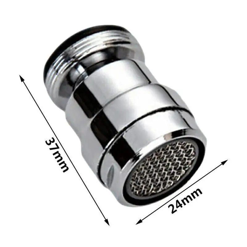 Faucet Bubbler Faucet Mouth Foamer Splash-proof Nozzle Kitchen Basin Faucet Accessories Brass Water Saving 360-degree - Цвет: SLT3172A