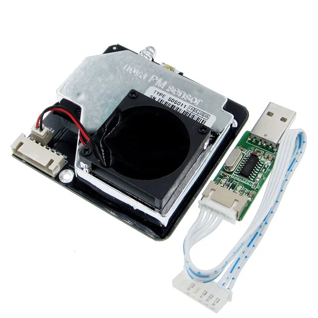 

Nova PM sensor SDS011 High precision laser pm2.5 air quality detection sensor module Super dust dust sensors, digital output
