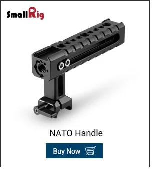 SmallRig DSLR Camer Quick Release Rig NATO Rail с ARRI установочным винтом 48 мм для микрофона монитора DIY крепления 2521