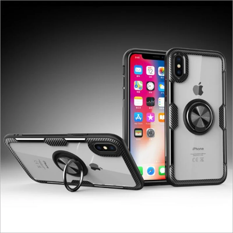 Магнитный держатель чехол для iphone 11 Pro XS Max iphone XR XS X 10 силиконовые чехлы для iphone 6s 6 s 7 8 plus iphone 11pro max чехлы