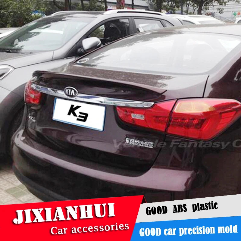 Спойлер для Forte 2011-2015 Kia K3 спойлер DKYWK из АБС-пластика цветной задний автомобиля |
