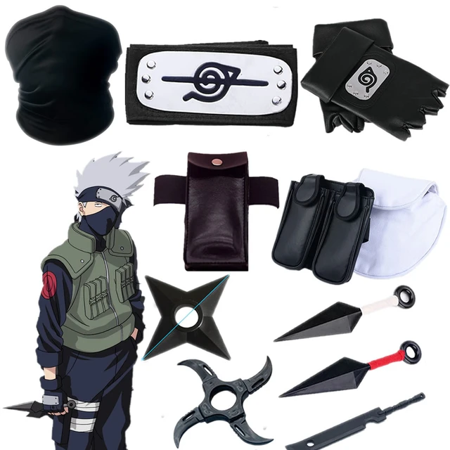 Kakashi Cosplay Accessories Set  Naruto Cosplay Accessories Set