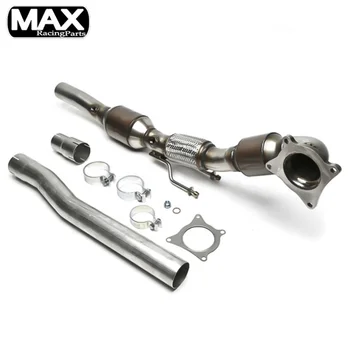 

for catalyst Engine 1.8TSI/1.8TSFSI/2.0TSI/2.0TFSI Audi/Seat/Skoda/VW Turbo Stainless Steel Exhaust Tail Pipe Downpipe Kit