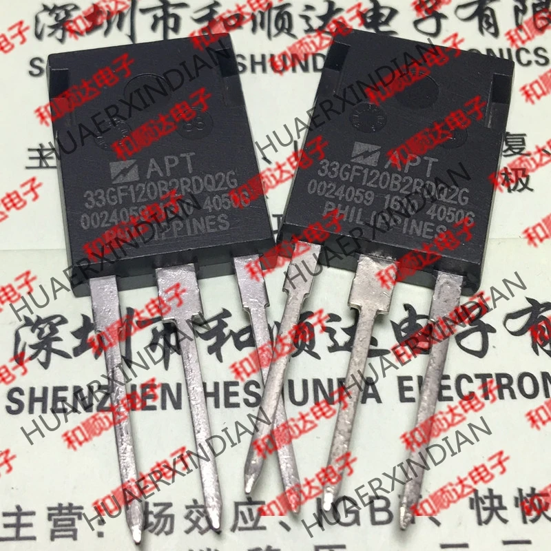 10 шт./лот новое и оригинальное APT33GF120B2RDQ2G TO-247