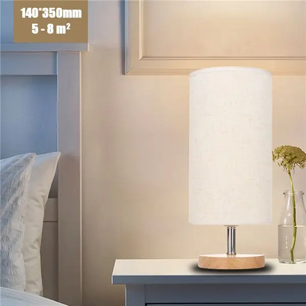 Домашняя E27 Современная винтажная прикроватная лампа, абажур, Настольный светильник для кровати, держатель для крышки, абажуры, прикроватная лампа, ночник, светильник