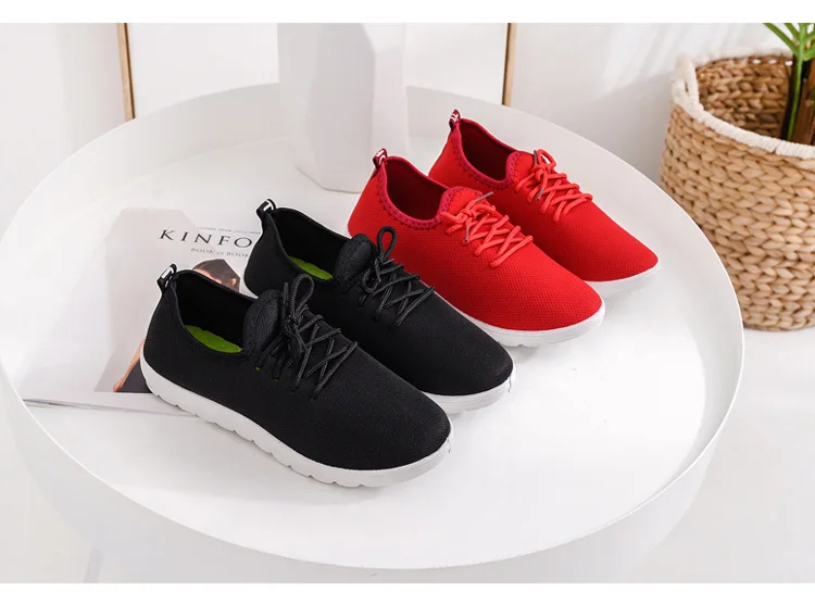 Дышащие Спортивные кроссовки на шнуровке для бега; коллекция года; женские кроссовки для отдыха; дышащие сетчатые кроссовки для фитнеса и бега