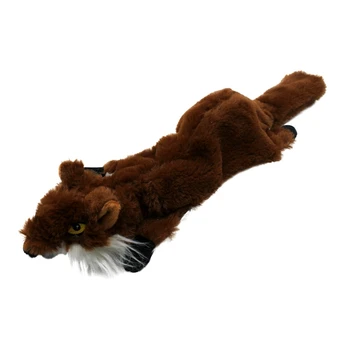 

Pet Plush Squeaky Animals-shaped Toy-Squirrel, Dog Bite-resistant Chew Toy