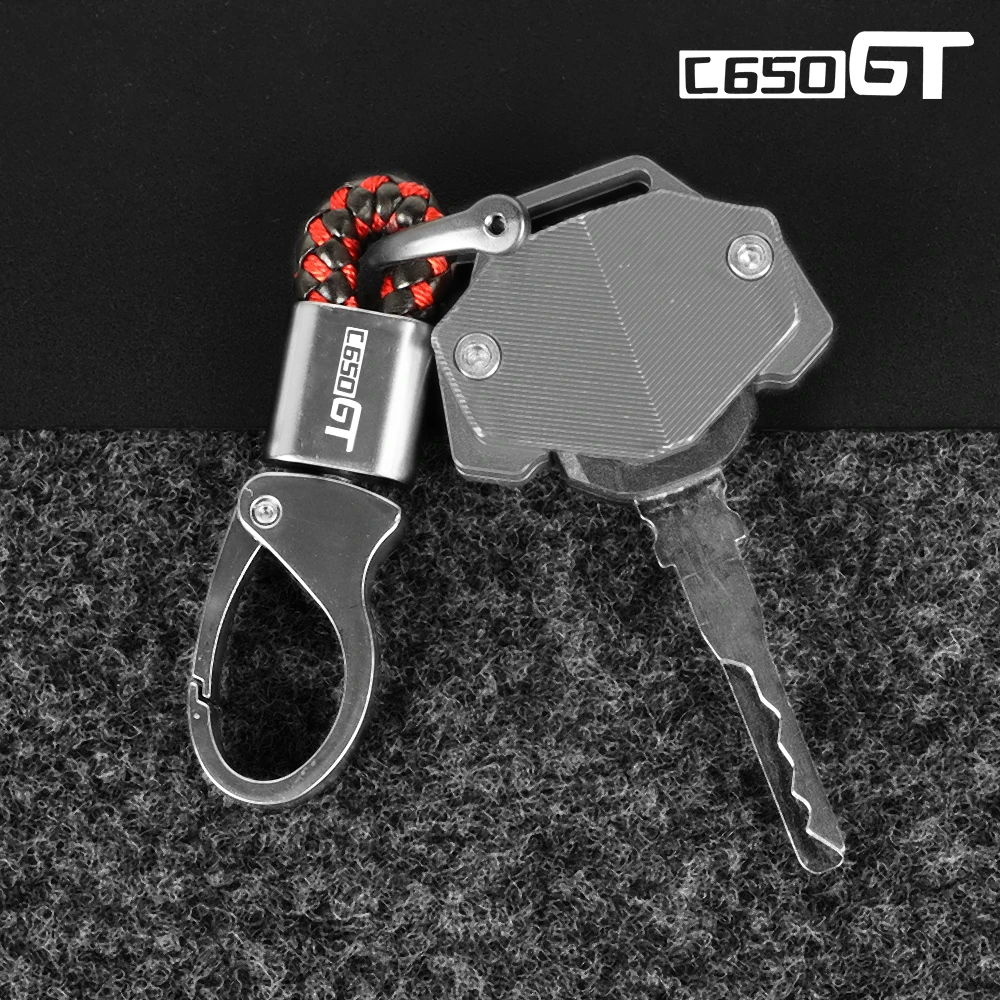 

Motorcycle Accessories Keyring Metal Key Ring Keychain Key chain For BMW C650GT C650 GT 2011 2012 2013 2014 2015 2016 2017-2021