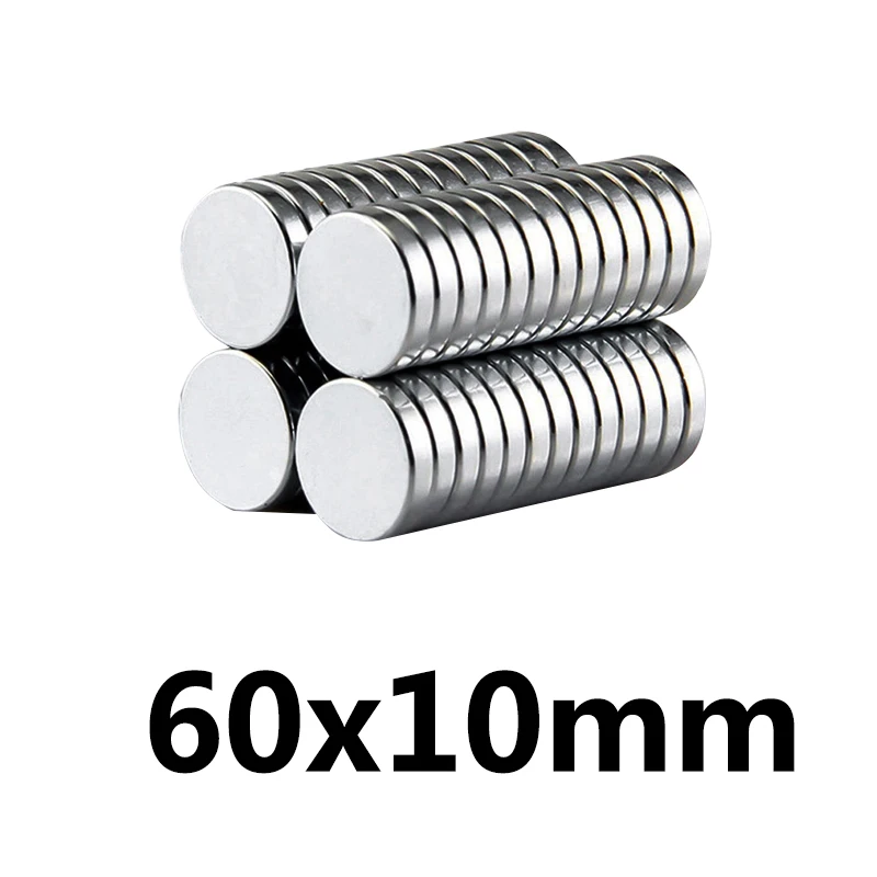Lot Bulk 10pcs Strong N35 Cylinder Bar Magnet 4 X 8mm Round Rare Earth Neodymium 