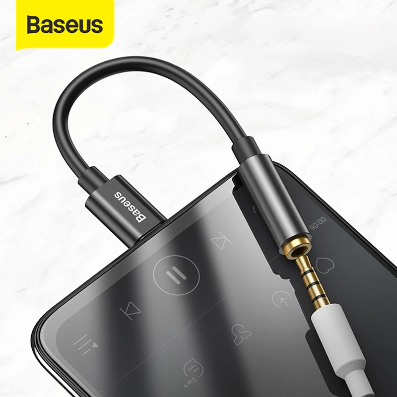 Baseus L54 Тип c до 3 5 мм AUX Наушники адаптер кабель Переходник usb на Джек аудио для