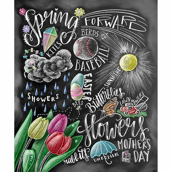 

5d Diamond Painting Full Drill Square Flowers Text card Picture Ever Moment Diamond Embroidery Decorations for Living Room