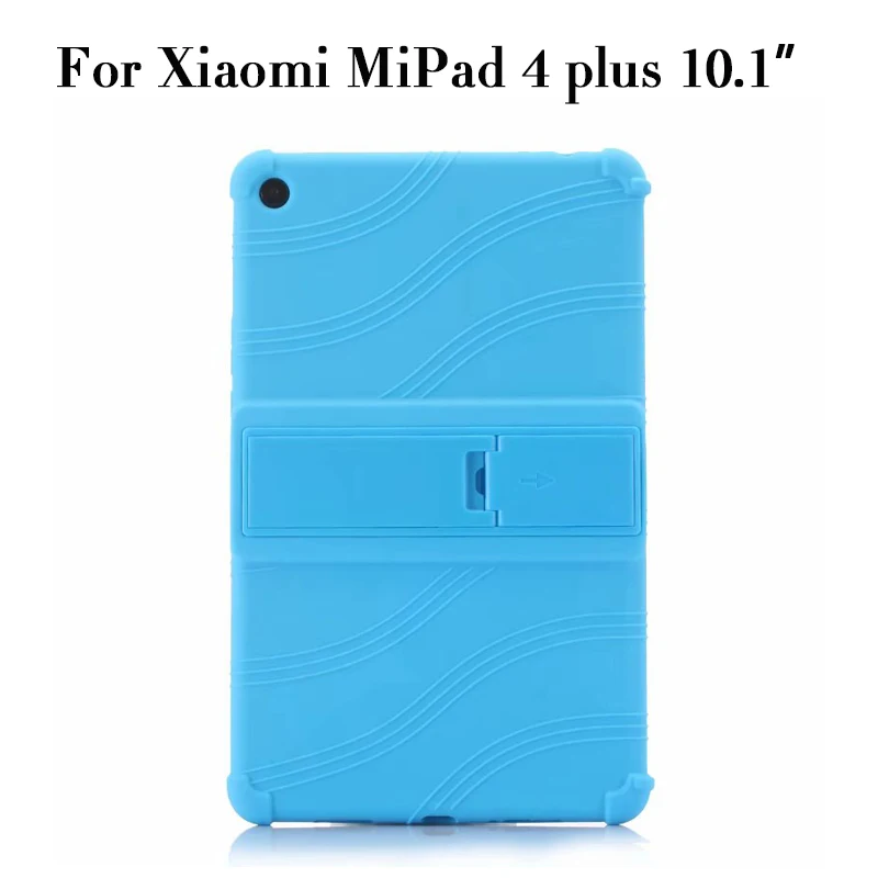Силиконовый чехол для Xiaomi mi Pad 4 mi Pad4 mi pad 4 8," планшетный ПК Защитный чехол для Xiaomi mi Pad 4 plus mi Pad 4 plus 10,1" - Цвет: mipad4 plus sky blue