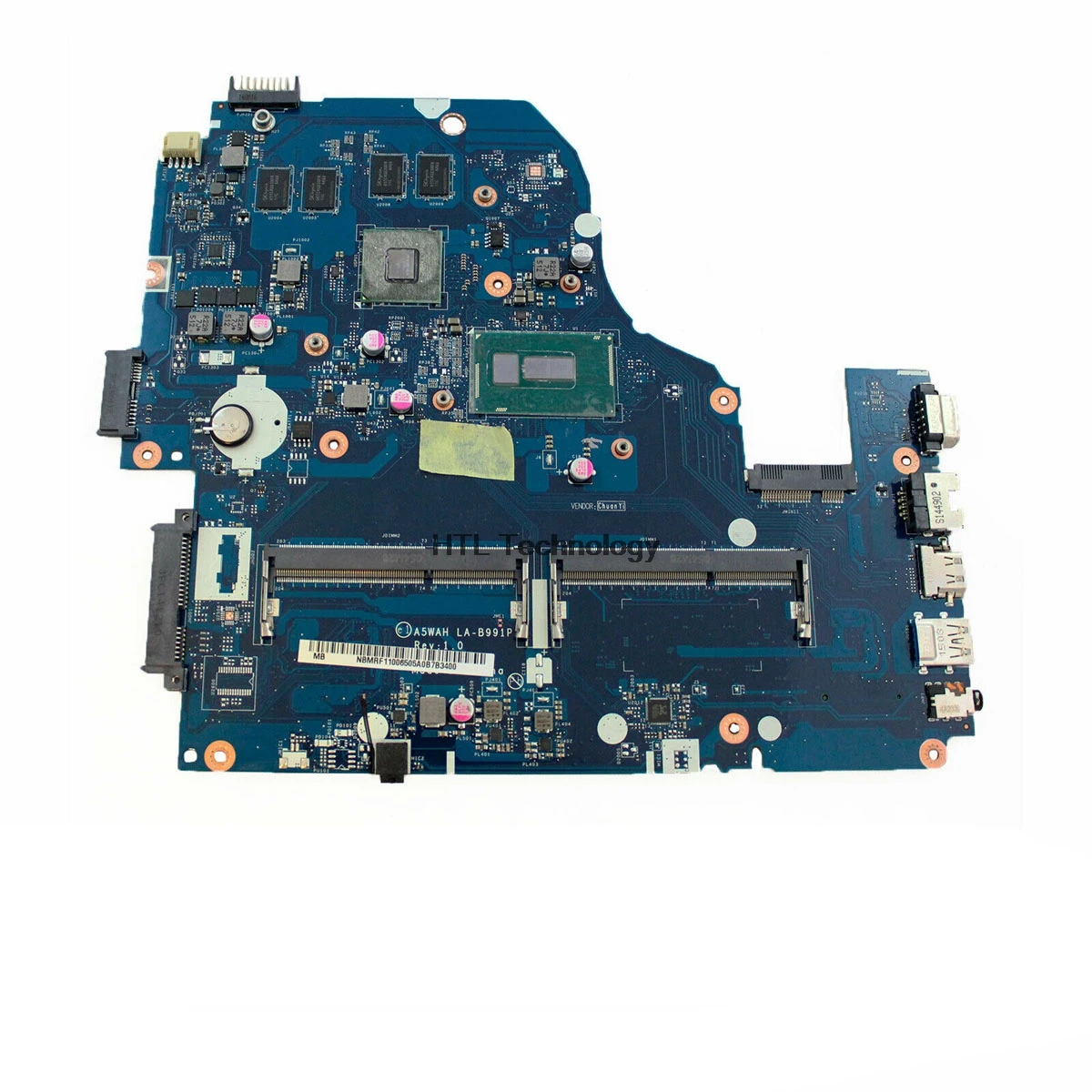 

For Acer aspire E5-571G E5-571 laptop motherboard A5WAH LA-B991P NBMLC11007 NB.MLC11.007 GT840M GPU i5-5200U CPU