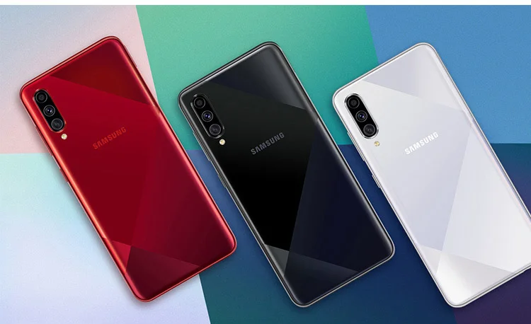 Samsung Galaxy A70s 6," с 8-кратным зумом Поддержка NFC Google Play Super AMOLED 25 Вт Supercharge 4500 мАч для лица+ отпечатков пальцев ID 4 камеры 64 мп