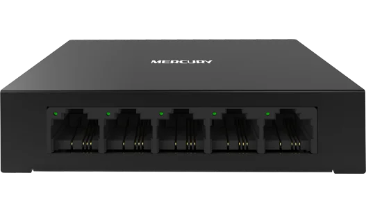 MERCURY 5-портовый Быстрый переключатель S105D Адаптивная Сеть RJ45 порт авто MDI/MDIX