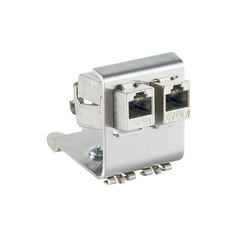 Adaptateur Rail DIN Pour Modules Keystone RJ45 Support