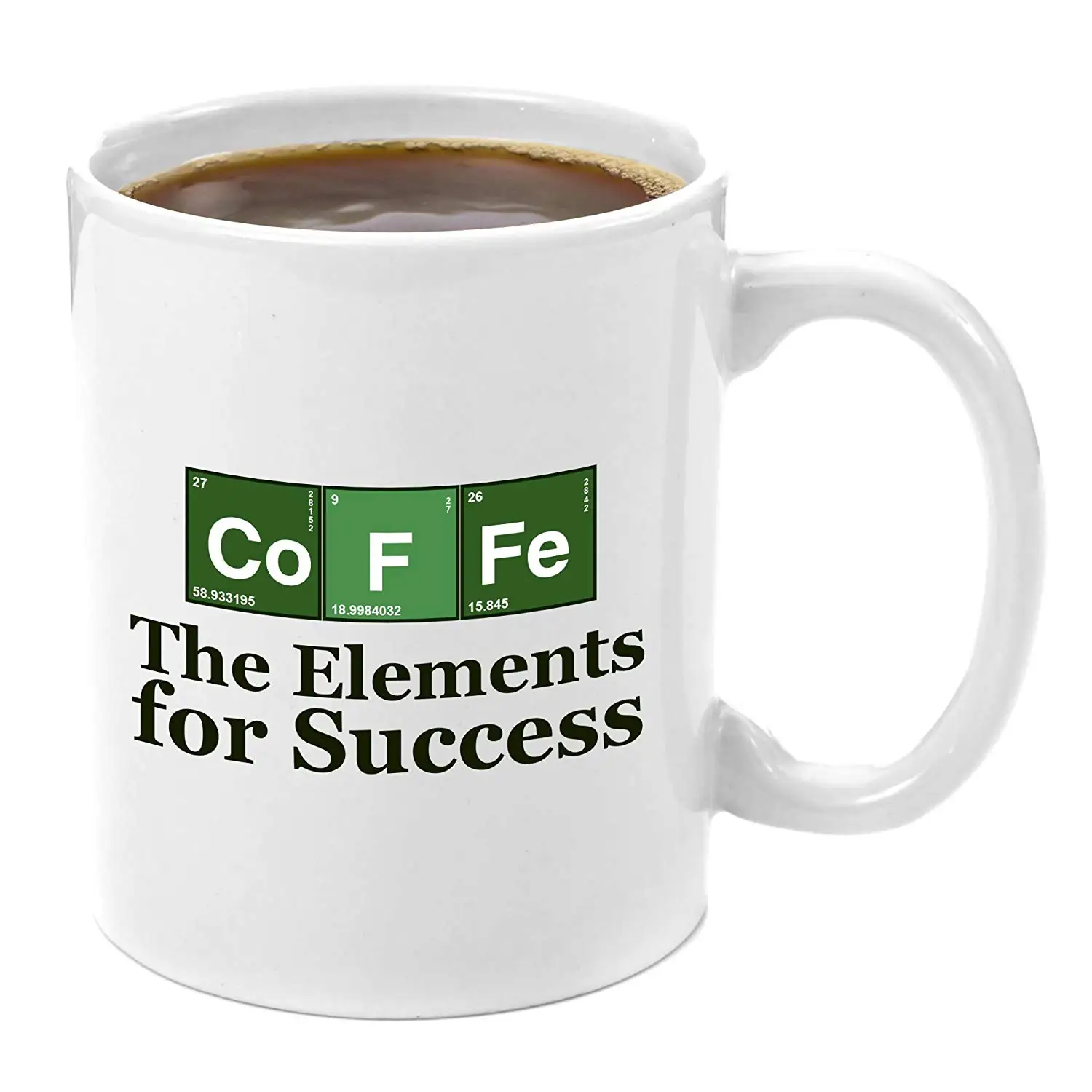 

CoFFe The Elements of Success 11oz Coffee Mug Perfect Chemical Engineering Gift Science Gifts