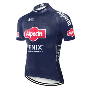 

2020 laser cut alpecin fenix Cycling jersey Bike Clothing short sleeve men‘s summer pro team Maillot cycling wear bike jersey