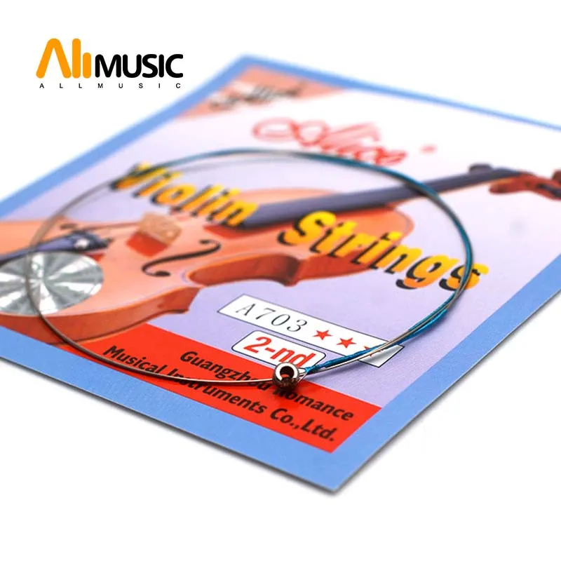 10PCS Alice A703 Violin String 2nd Violin String A-2nd String Stainless Steel Violin String Violin Parts