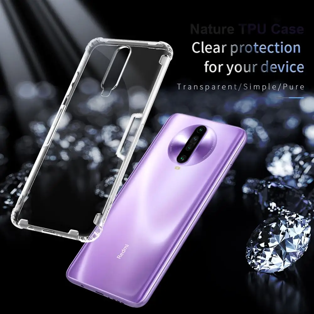 Прозрачный мягкий чехол из ТПУ Для Xiaomi Poco X2 NILLKIN Nature задняя крышка X2/redmi K30 в