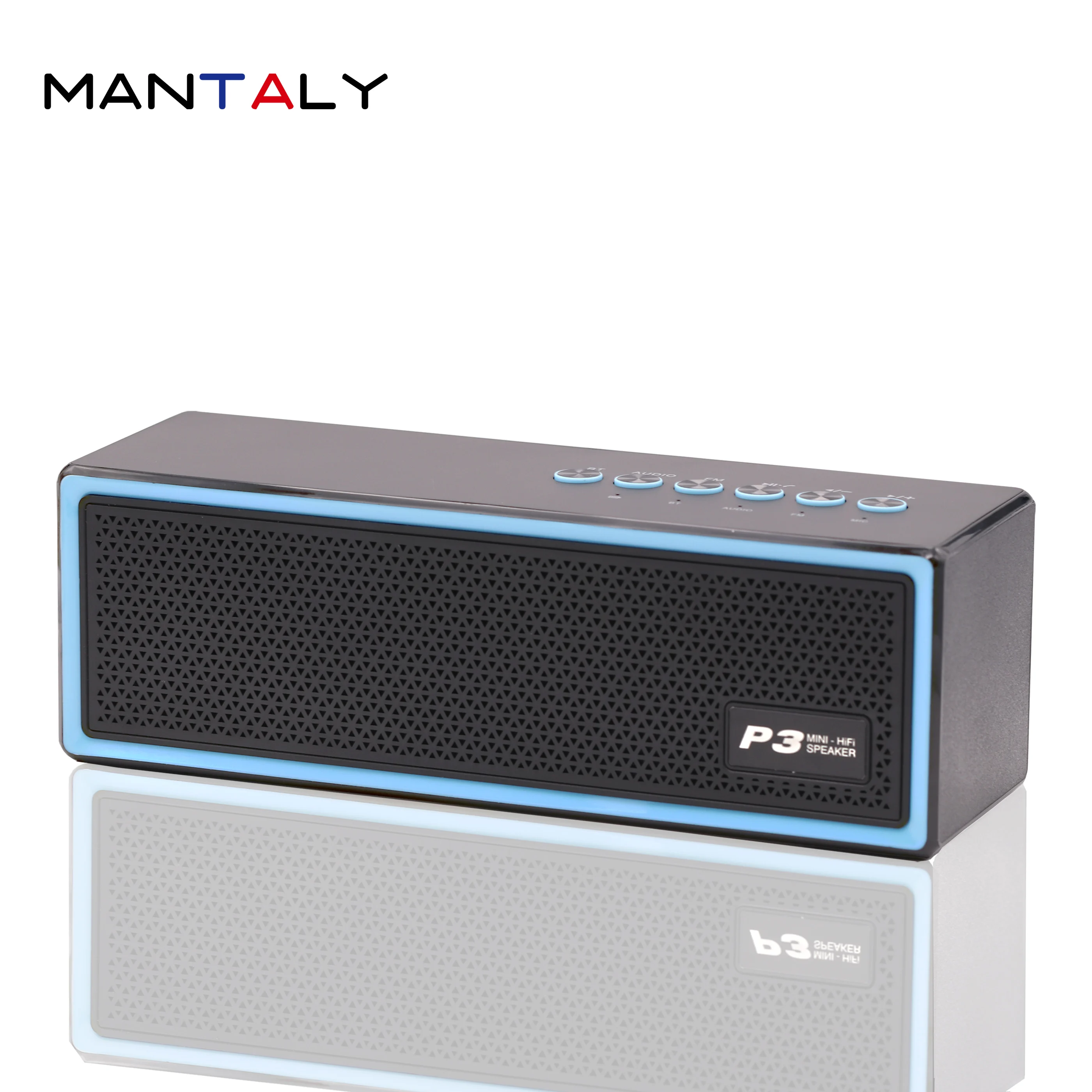Мощная Bluetooth Портативная колонка с басами Беспроводная музыкой радио ноутбуком