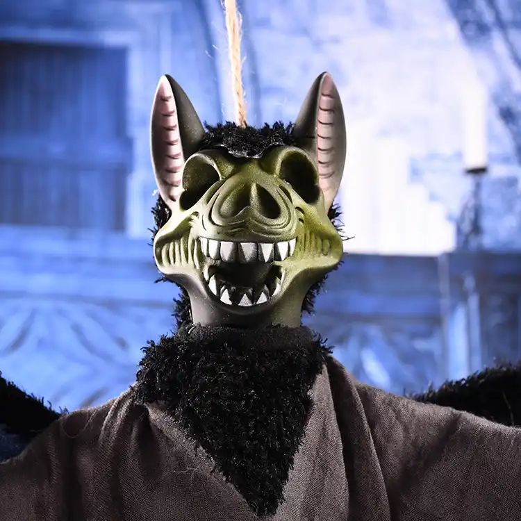 halloween horrible decoration prop bat mask hanging