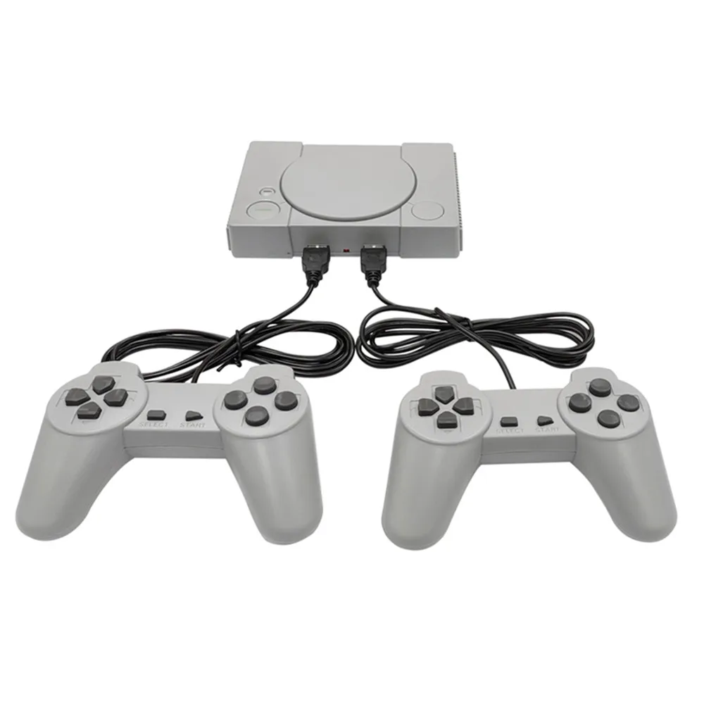 Classic Mini Home TV Game Console 8bit PS1 Retro Handheld Video Console Built in 620 games Two players With Retail box