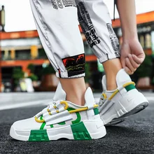 Мужские кроссовки на шнуровке легкие дышащие уличные Повседневные туфли обувь для пеших прогулок