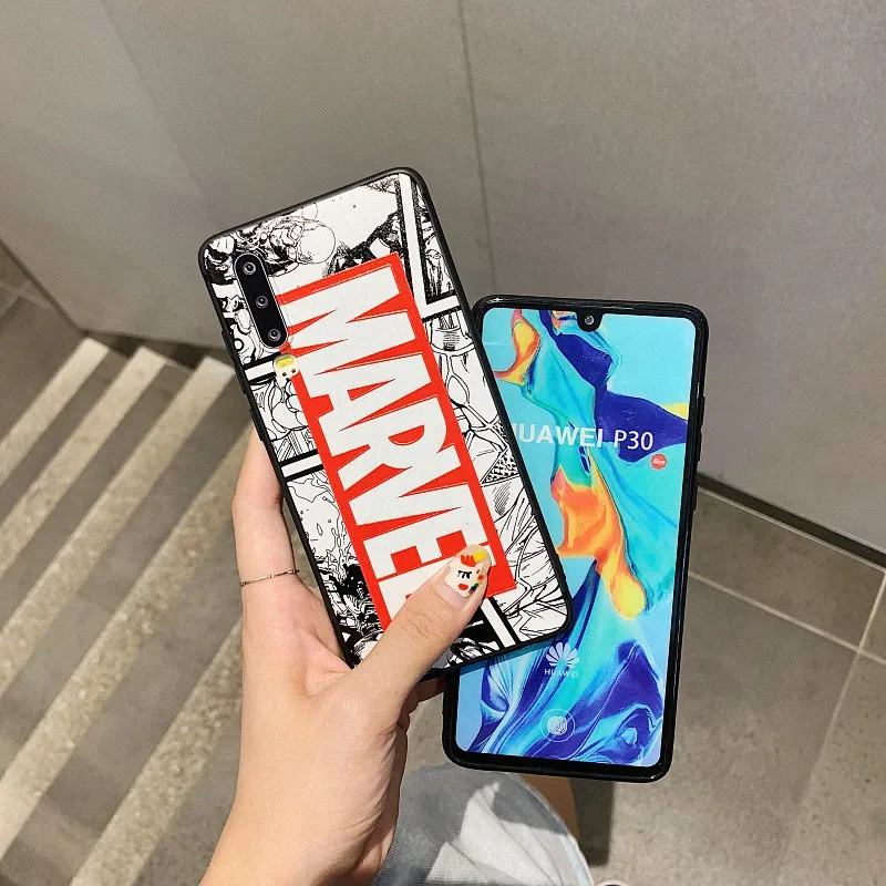 Marvel Avengers Venom чехол для телефона huawei P20 P30 Lite mate 10 20 Pro Nova 2S 3 3i 4 чехол Модный мягкий из высокотемпературного полиуретана силиконовый чехол