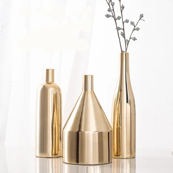 

Vases Nordic Decoration Home Flower Vase Ceramic Flower Terrarium Living Room Decoration Vases ваза для цветов Home Accessories